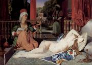 Jean Auguste Dominique Ingres Odalisque with Slave Germany oil painting artist